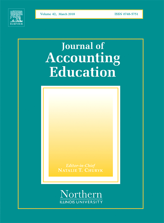 Cover Journal of Accounting Education 